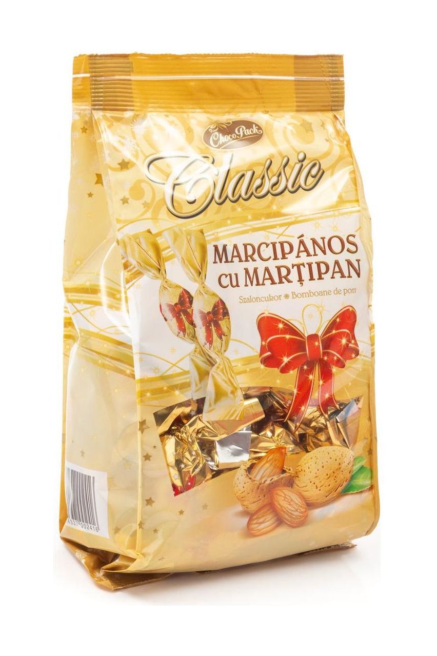 Classic Romanian Candies with Marzipan - ChocoPack - 350g