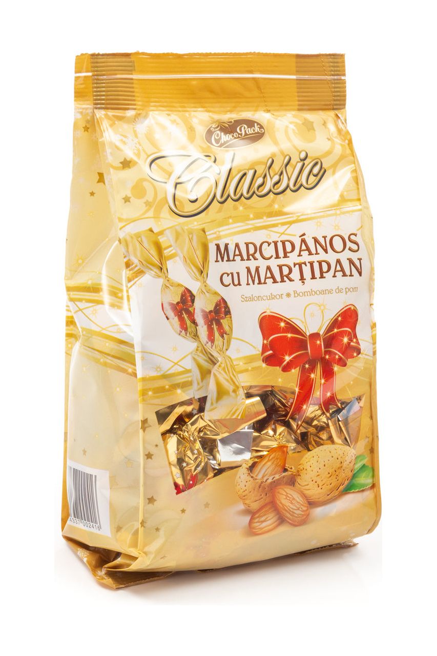 Classic Romanian Candies with Marzipan - ChocoPack - 350g