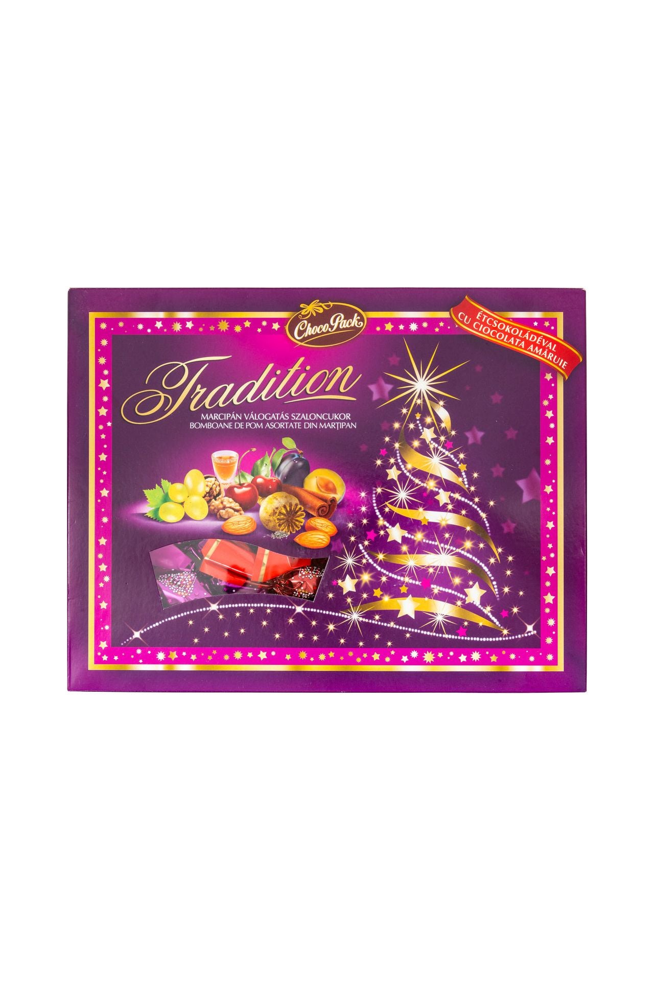 Candy Box - ChocoPack - TRADITION MARZIPAN with Dark Chocolate - 320g