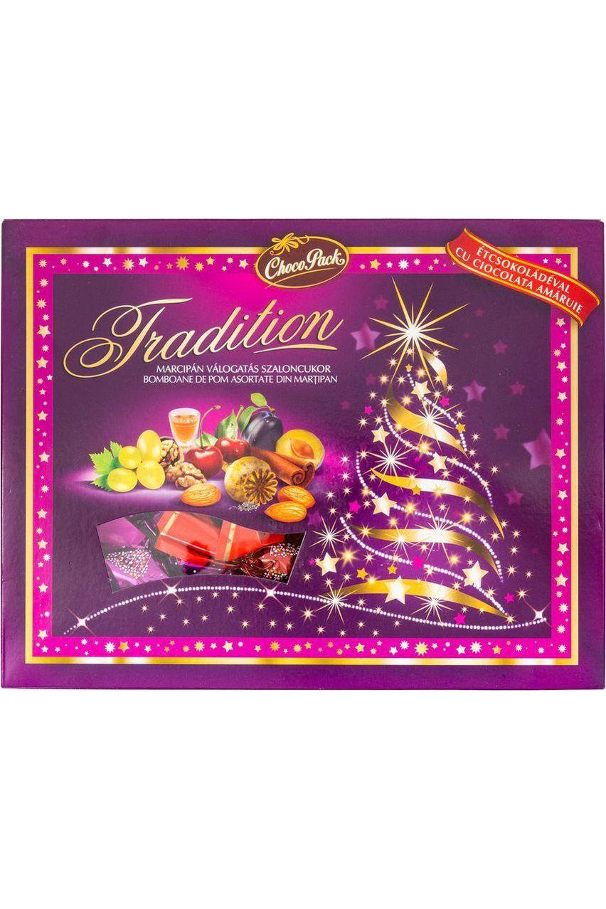 Candy Box - ChocoPack - TRADITION MARZIPAN with Dark Chocolate - 320g