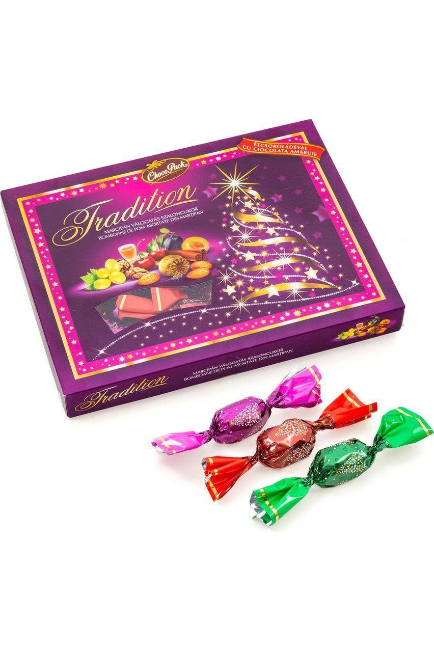 Candy Box - ChocoPack - TRADITION MARZIPAN with Dark Chocolate - 320g