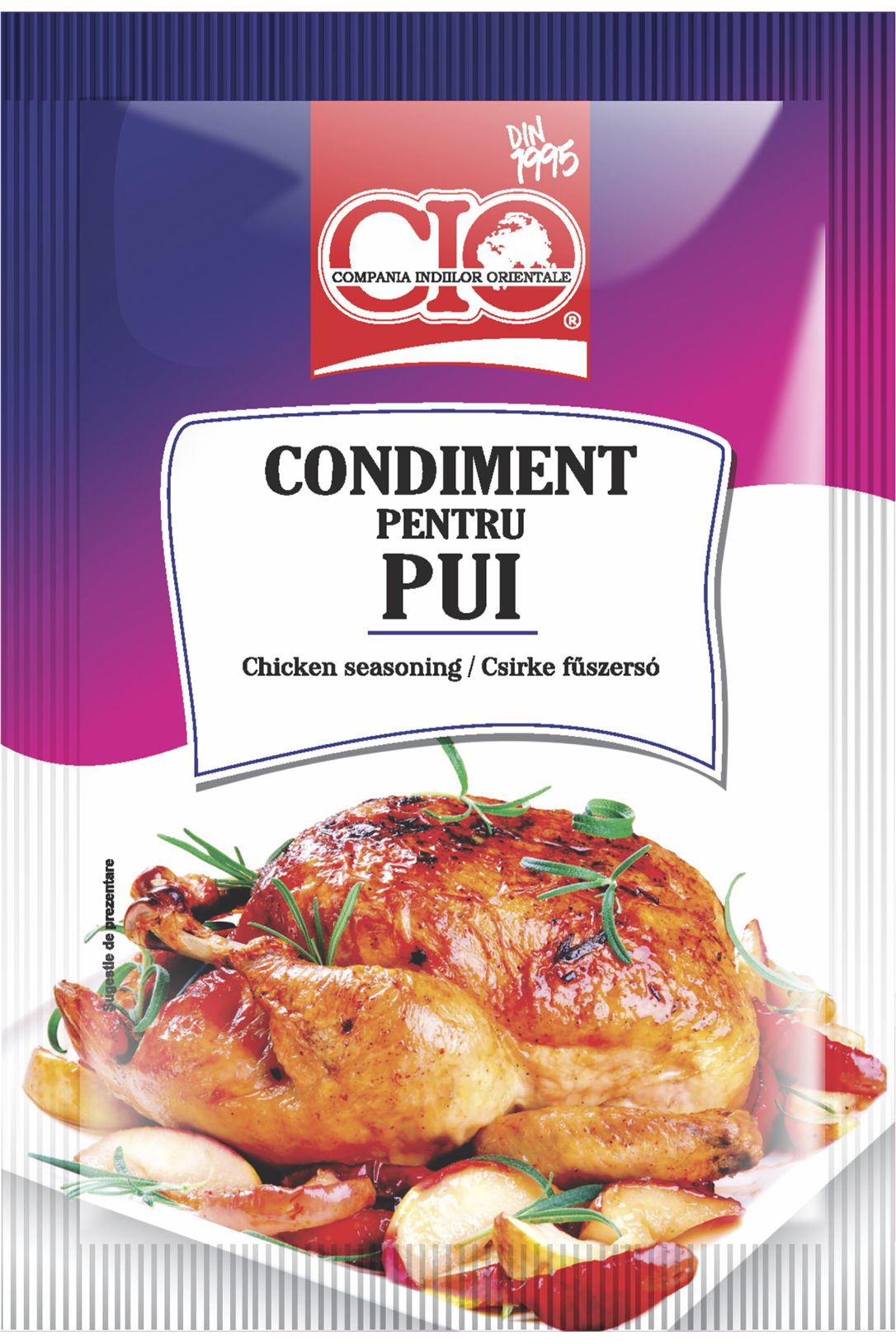 CIO - CHICKEN Seasoning - 20g - Condiment Pentru Pui - Best by 10.30.2025