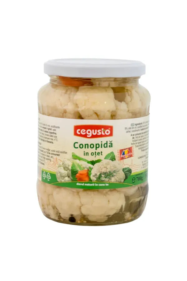 CEGUSTO - Pickled CAULIFLOWER - Conopida in Otet - 700g