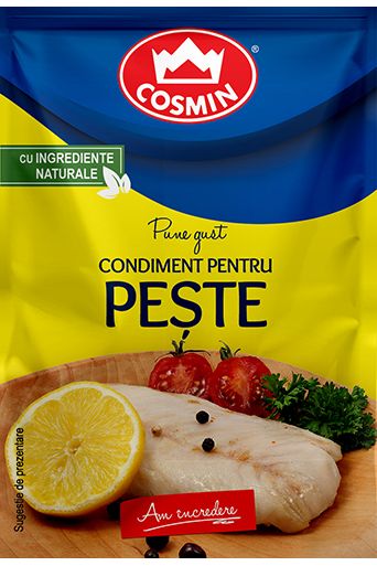 COSMIN - Seasoning for FISH - Condiment Special Pentru PESTE