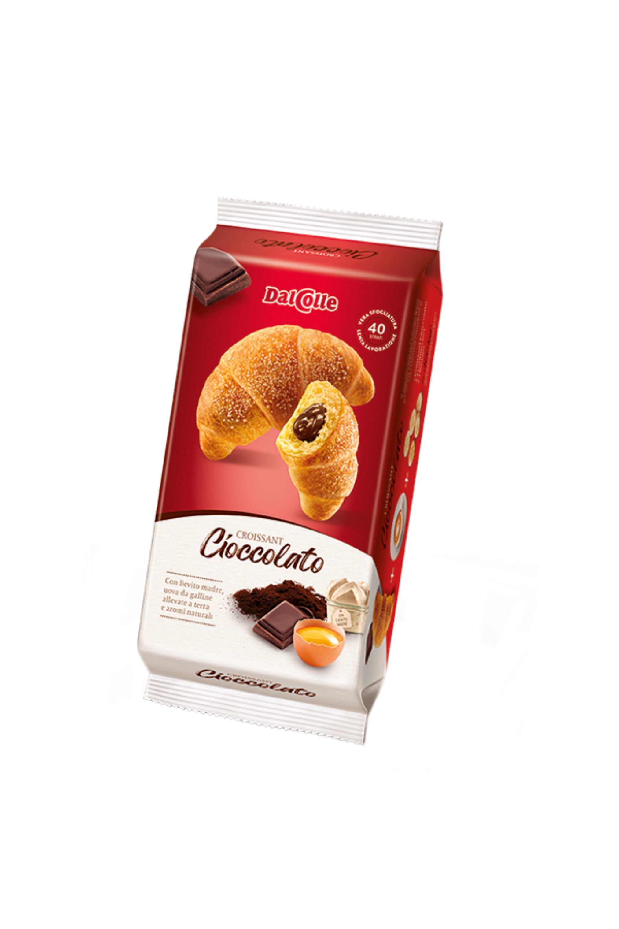 DALCOLLE - CHOCOLATE Croissant - 5pcs/225g