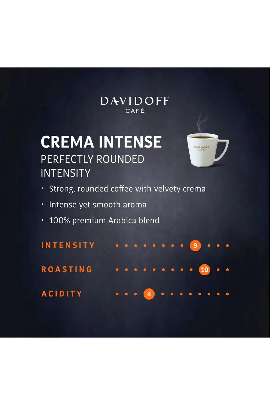 Davidoff - CREMA INTENSE - Instant Coffee - 90g