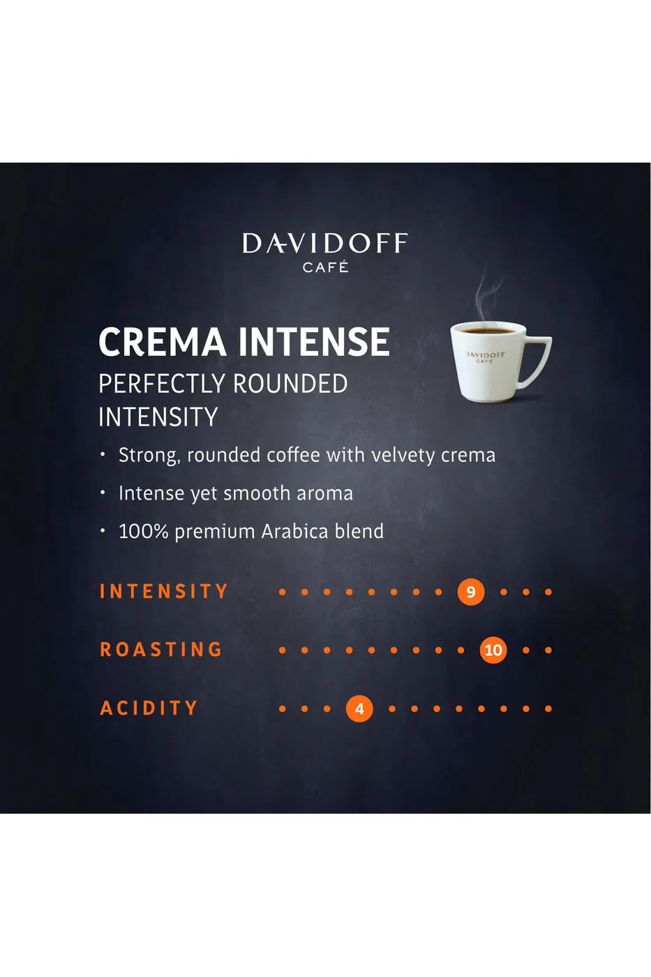 Davidoff - CREMA INTENSE - Instant Coffee - 90g