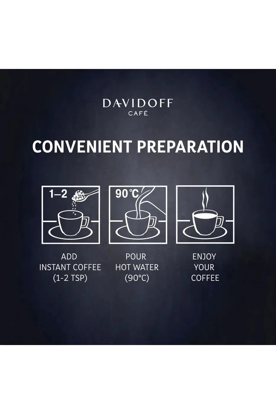 Davidoff - CREMA INTENSE - Instant Coffee - 90g