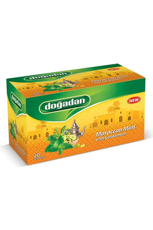 Dogadan - Green Tea, Moroccan Mint & Cardamom - Herbal Infusion