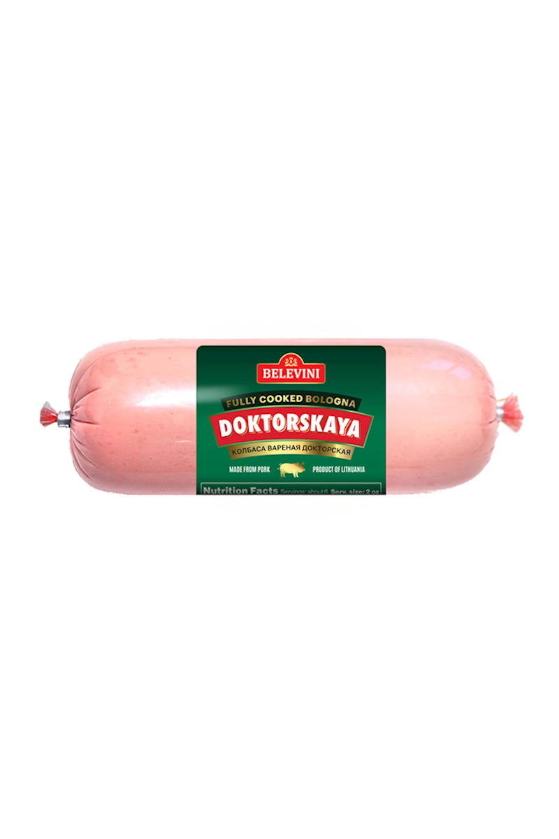 BELEVINI Bologna DOKTORSKAYA Fully Cooked Sausage 12oz / 340g