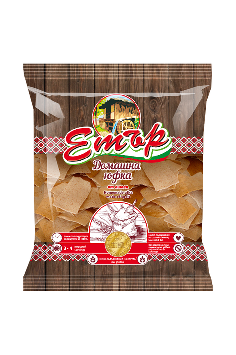 Homemade Noodle Flakes - Yufka - ETAR - from SPELT (limets)
