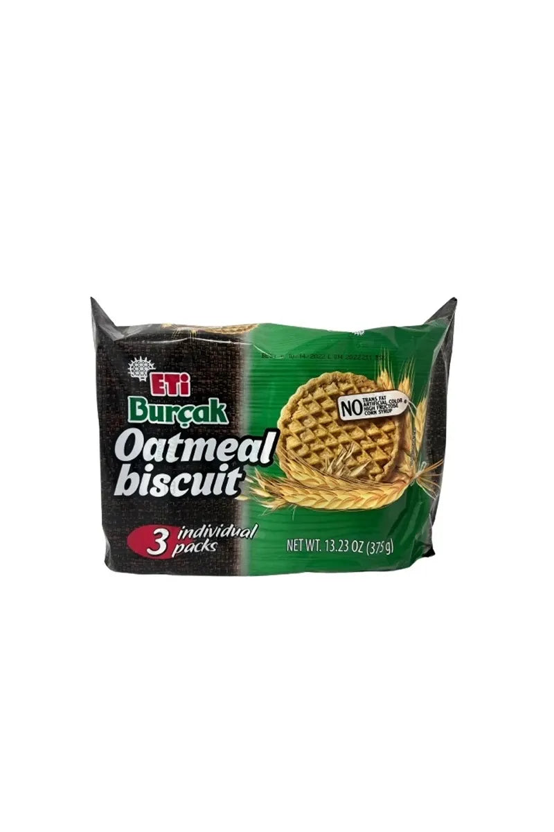 ETi - Burcak - OATMEAL COOKIES - 3 individual Packs 375g