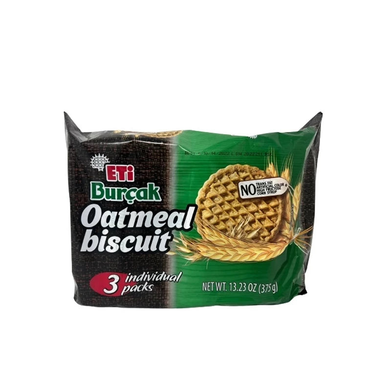 ETi - Burcak - OATMEAL COOKIES - 3 individual Packs 375g