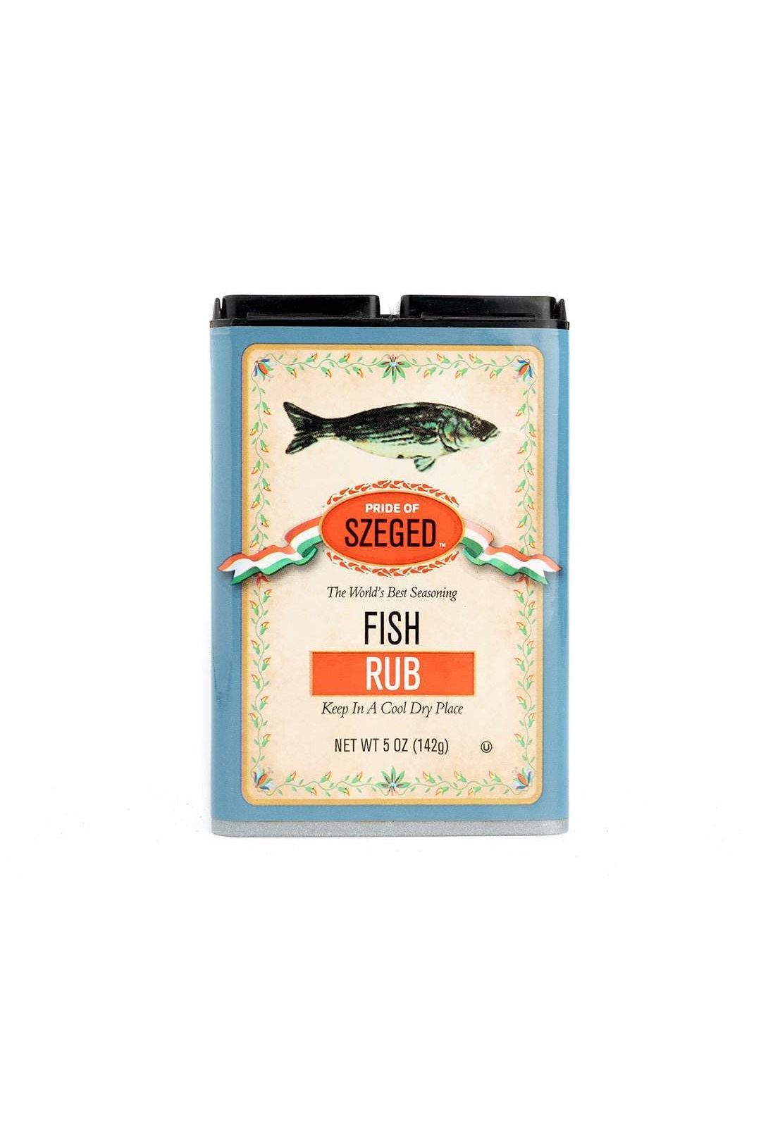 Pride of SZEGED - FISH Rub - 5oz