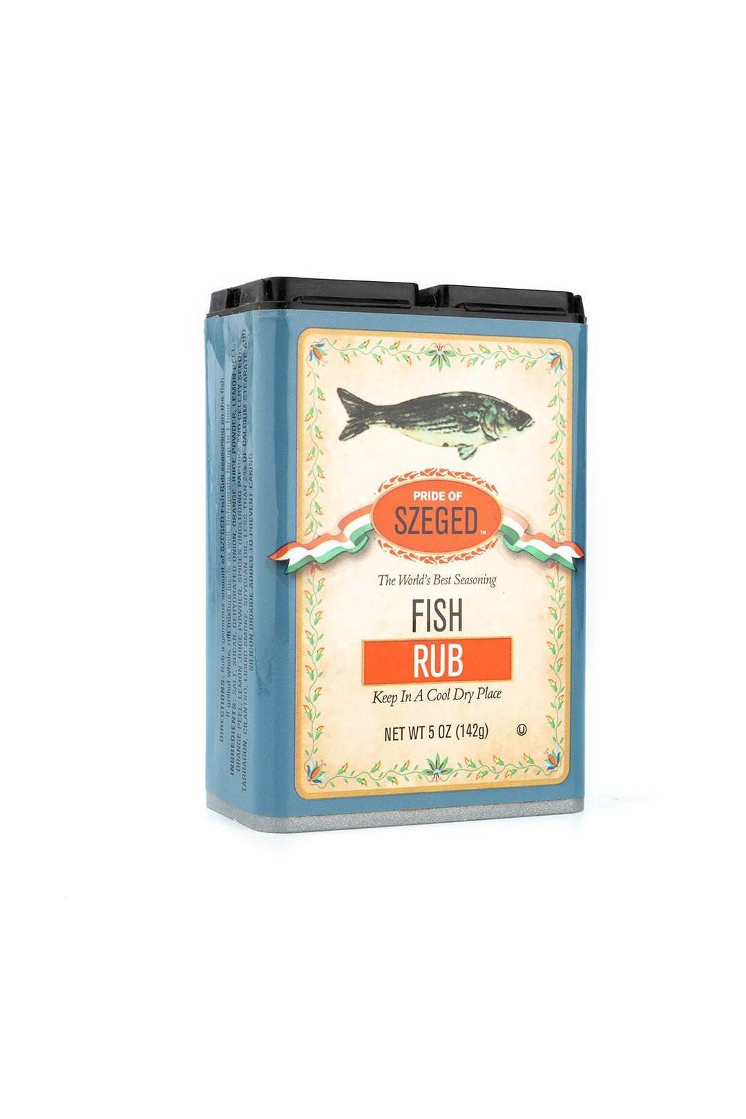 Pride of SZEGED - FISH Rub - 5oz