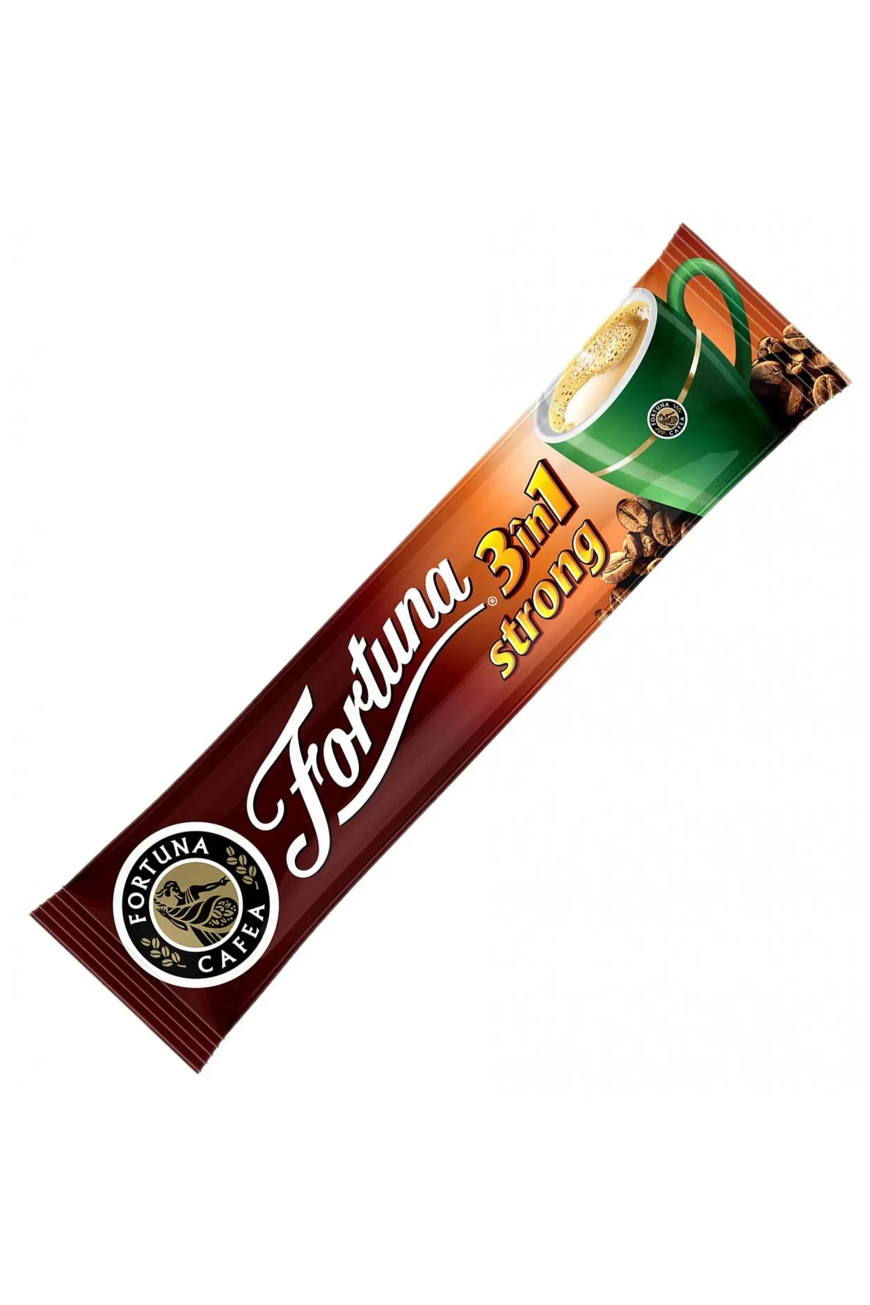Fortuna Instant Coffee - 17g - Cafea Solubila - 3 in 1 - STRONG