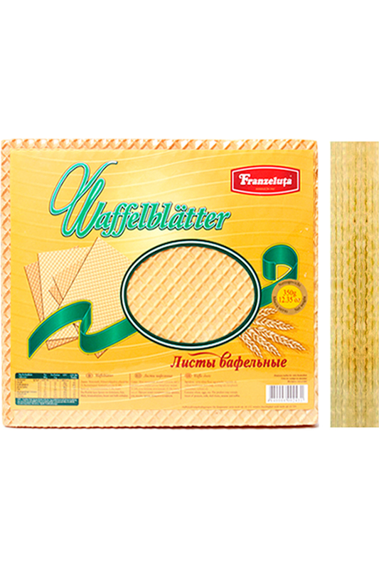 Waffle Sheets - Franzeluta - RECTANGULAR - 350g