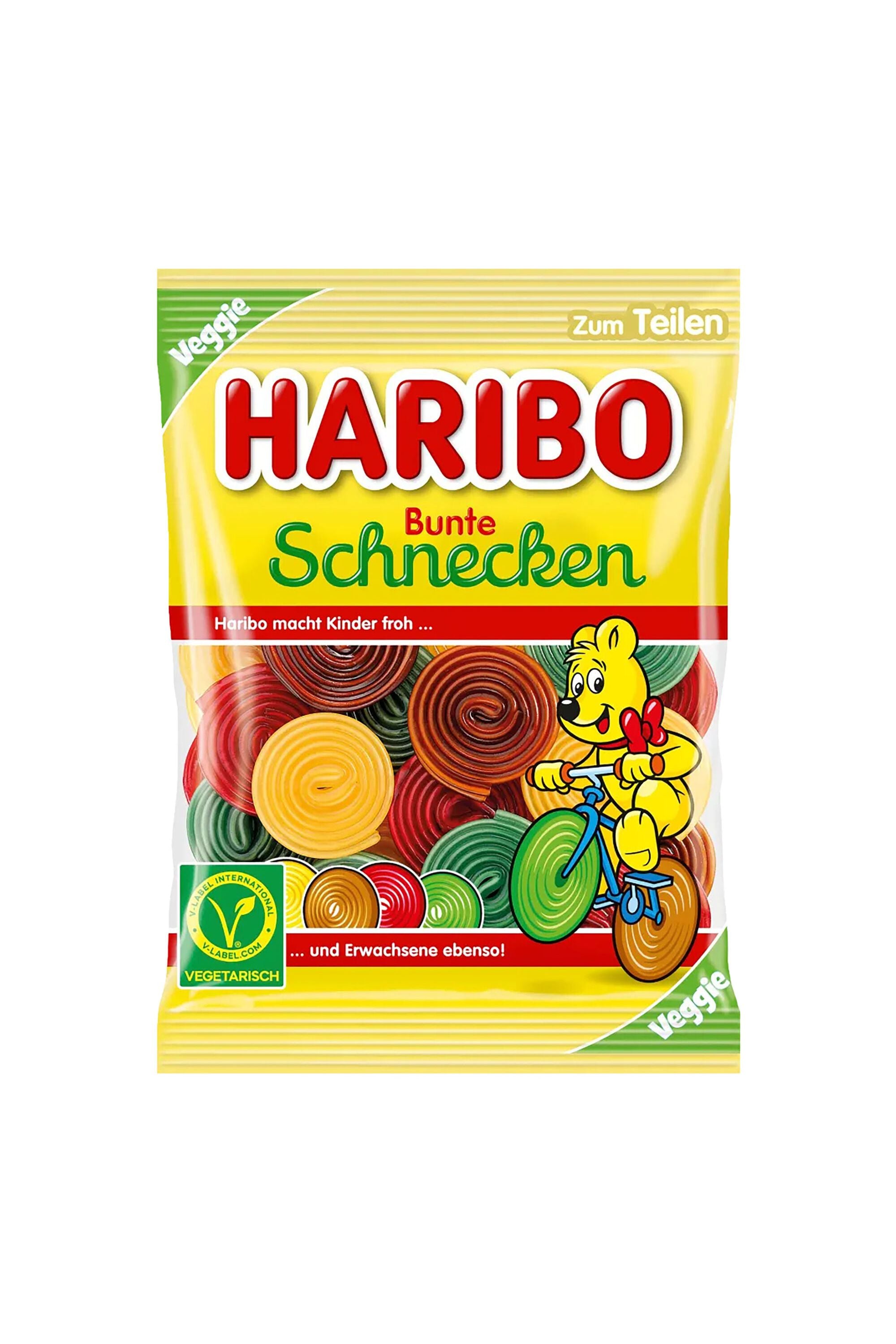HARIBO - FRUCHT & COLA SCHNECKEN Gummies - 160G