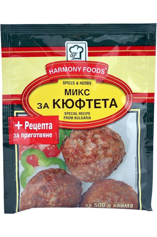 Harmony Foods SPICE MIX For MEATBALLS - 50g