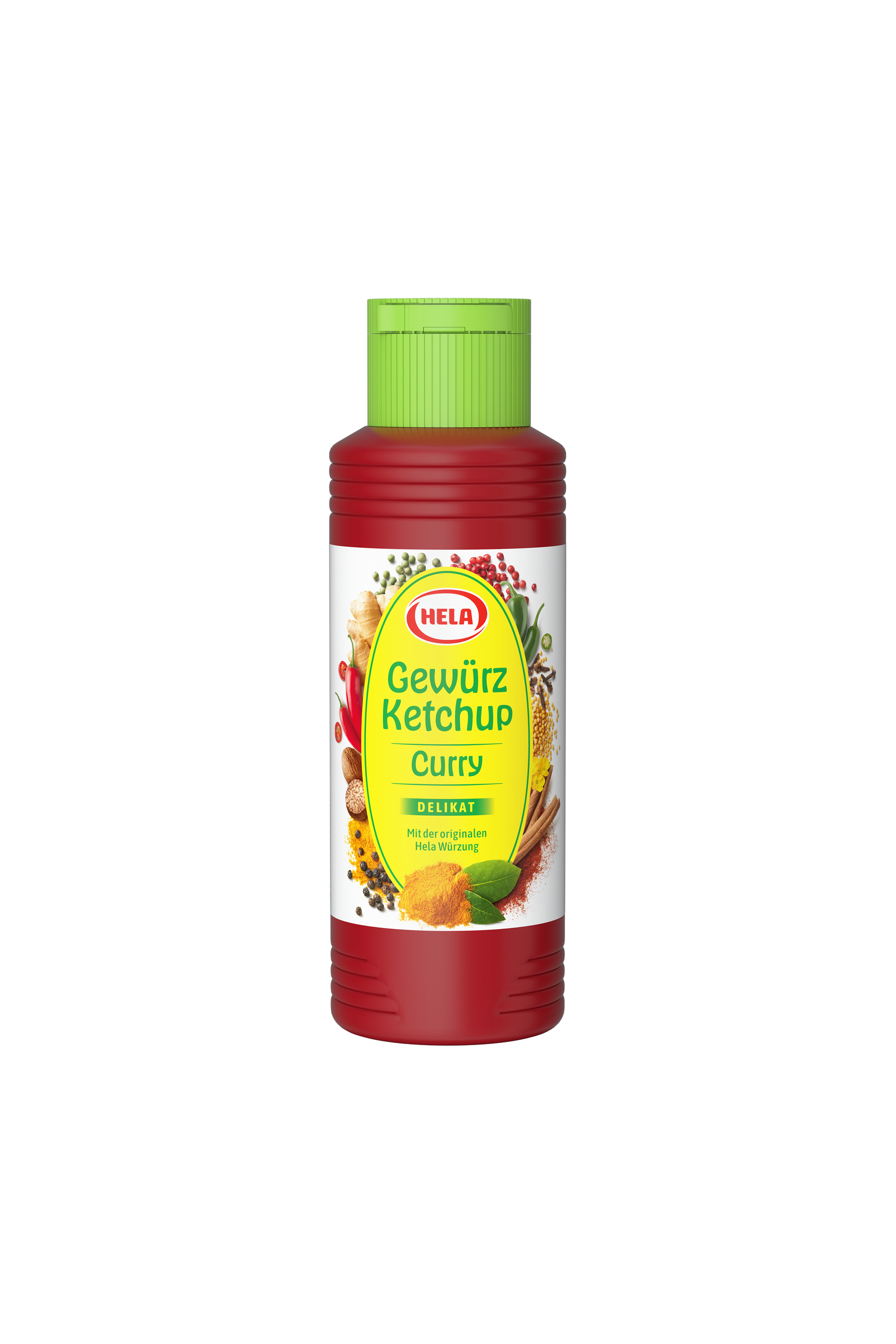 HELA Spice Ketchup - CURRY DELICATE - GEWURZ DELIKAT - 300ml