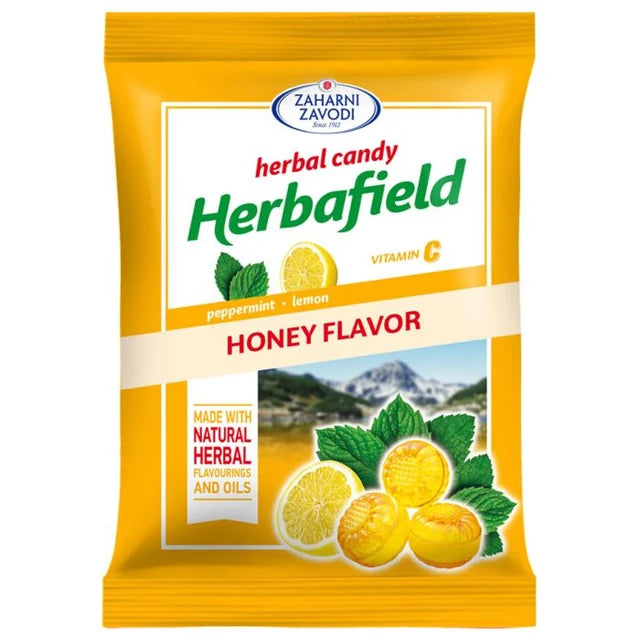 Herbafield - LUKCHETA - Hard Candy Mints - HONEY FLAVOR - 75g