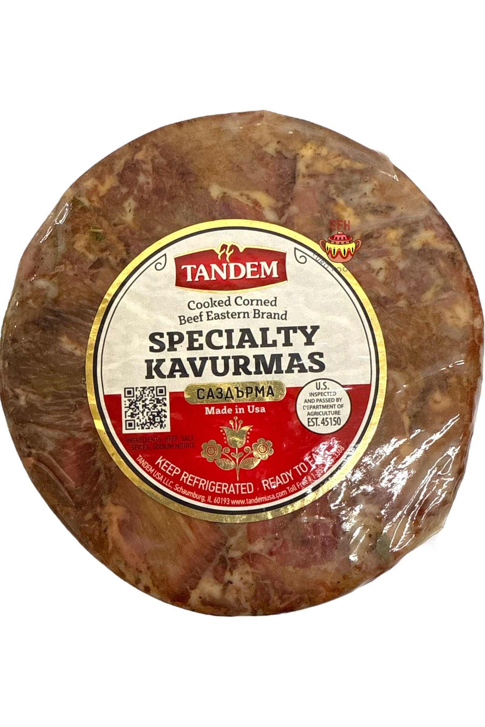 Sazdarma - Cooked Corned Beef Eastern Brand - Specialty Kavurmas TANDEM