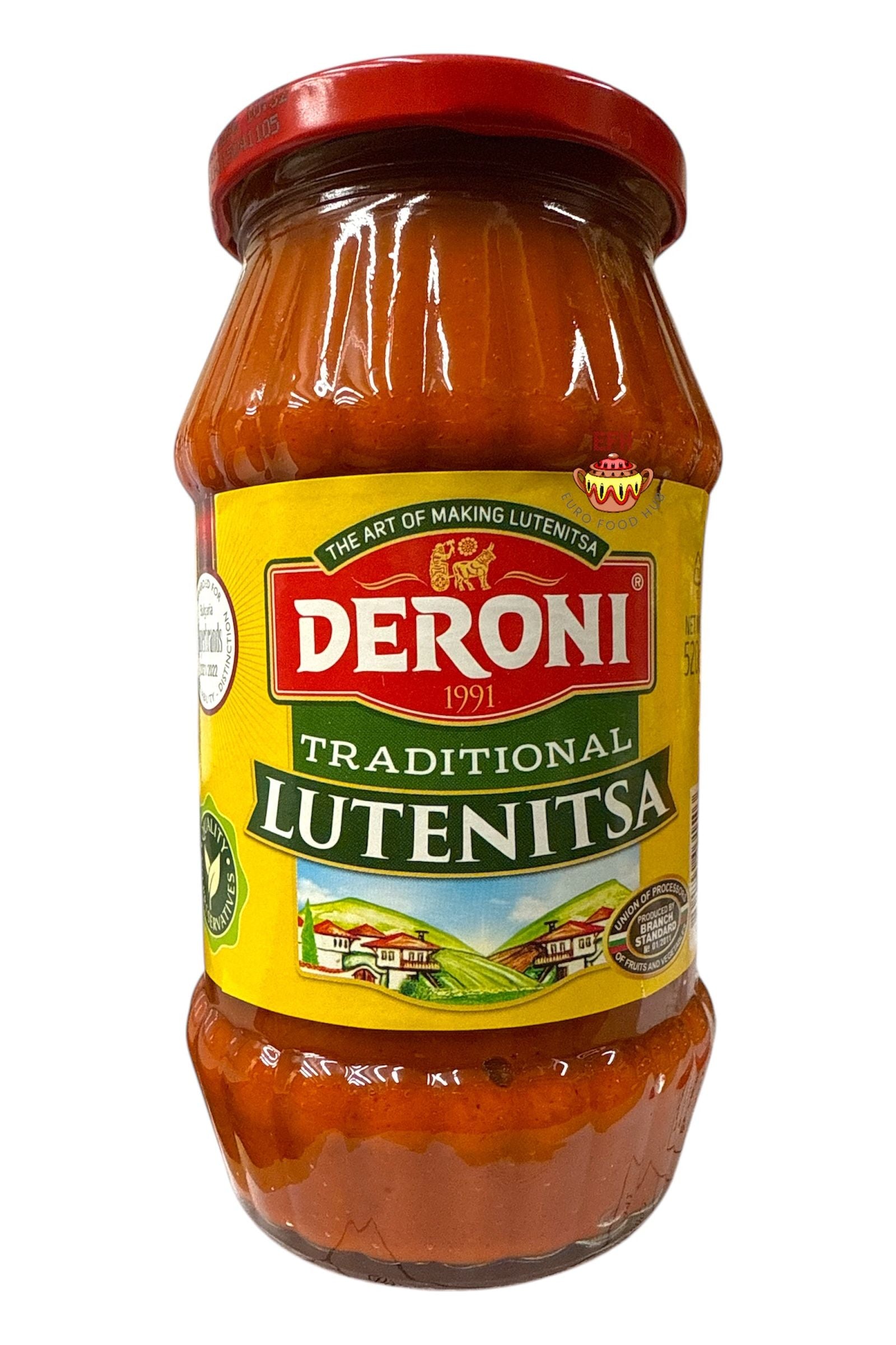 Deroni Bulgarian Lutenitsa - TRADITIONAL - 520g