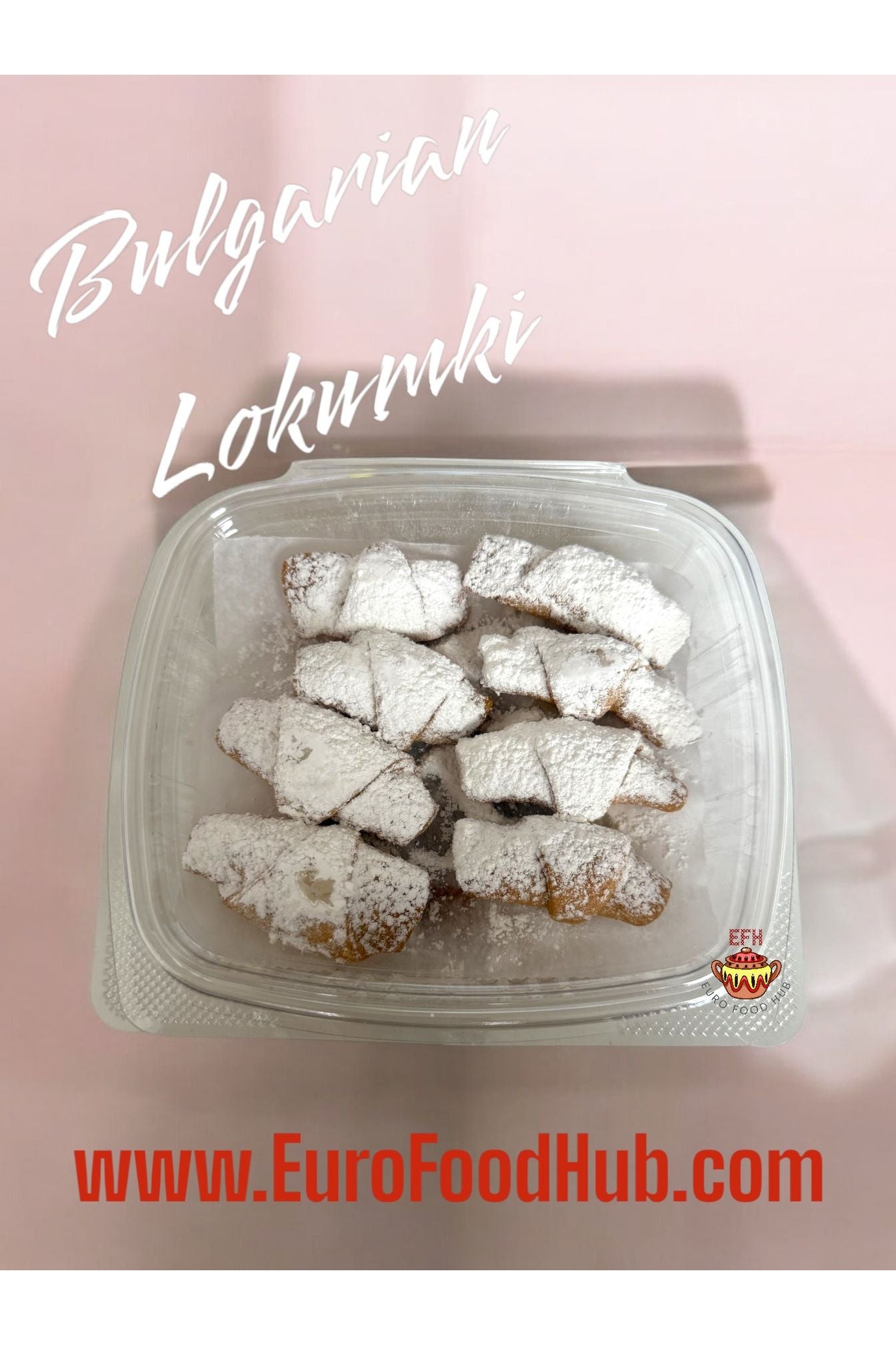 New! Bulgarian LOKUMKI - Rolled Cookies with Rose Turkish Delight