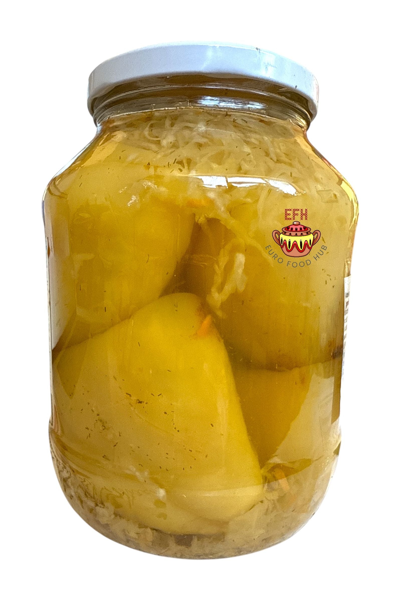 CEGUSTO - Peppers Stuffed with Cabbage - Conservfruct Romania - 1600g