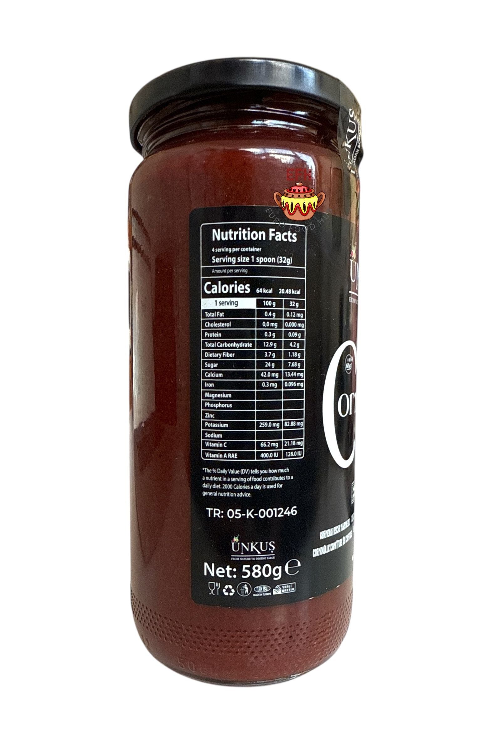 Unkus - CORNELIAN MARMALADE - 580g