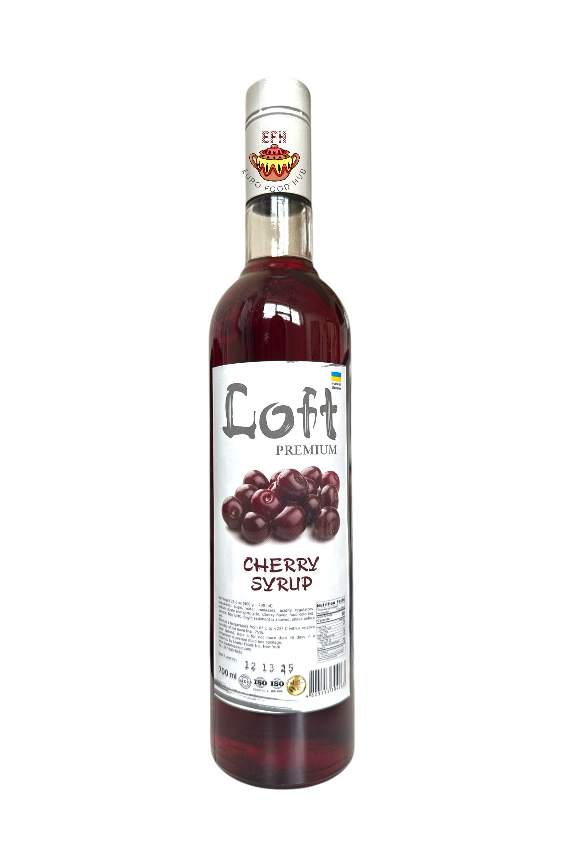 LOFT - Premium CHERRY SYRUP - 700ml