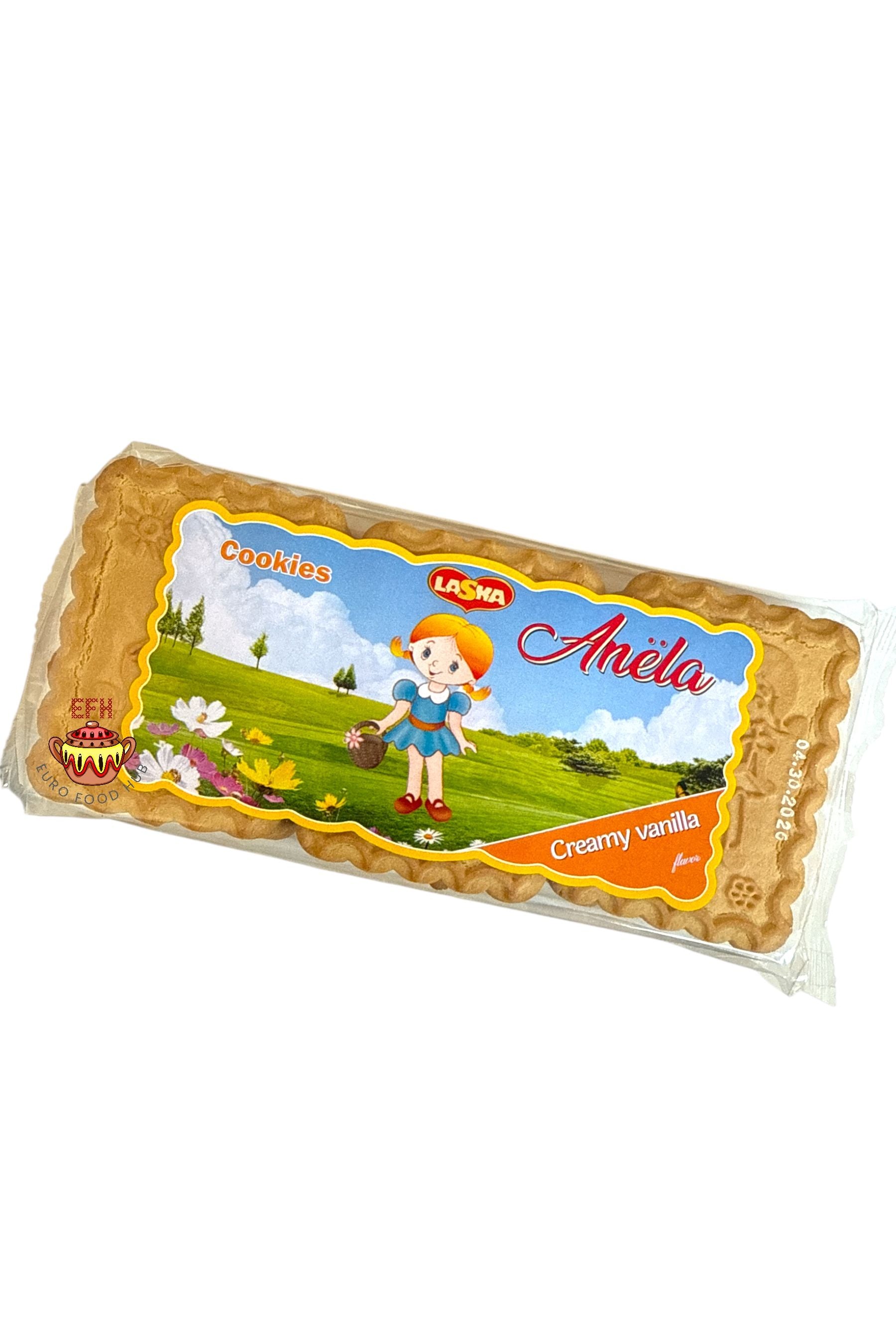 Laska - ANELA Cookies - CREAMY VANILLA - 375g