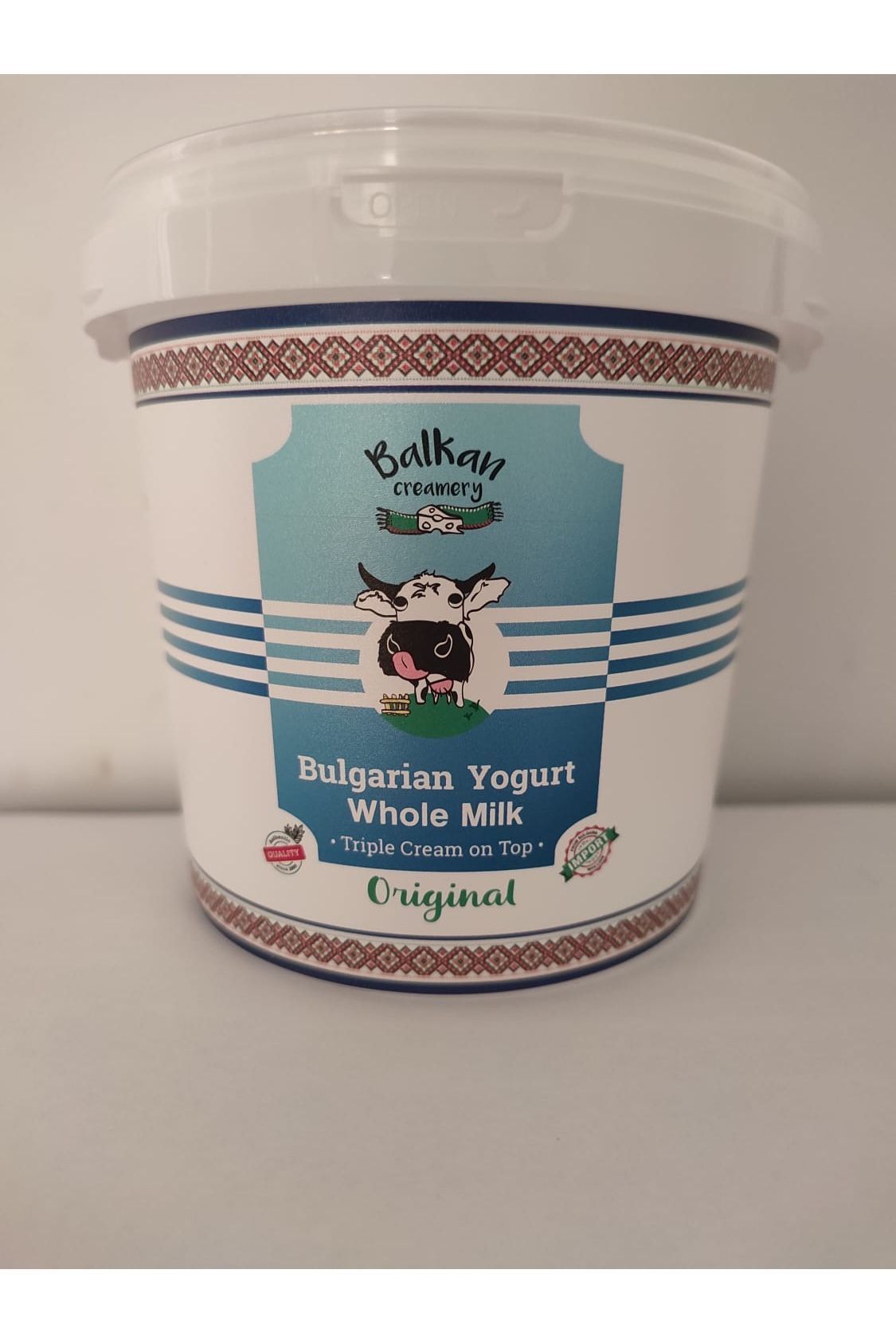 Balkan Creamery Bulgarian Yogurt IMPORTED!! 1KG **DOES NOT SHIP**