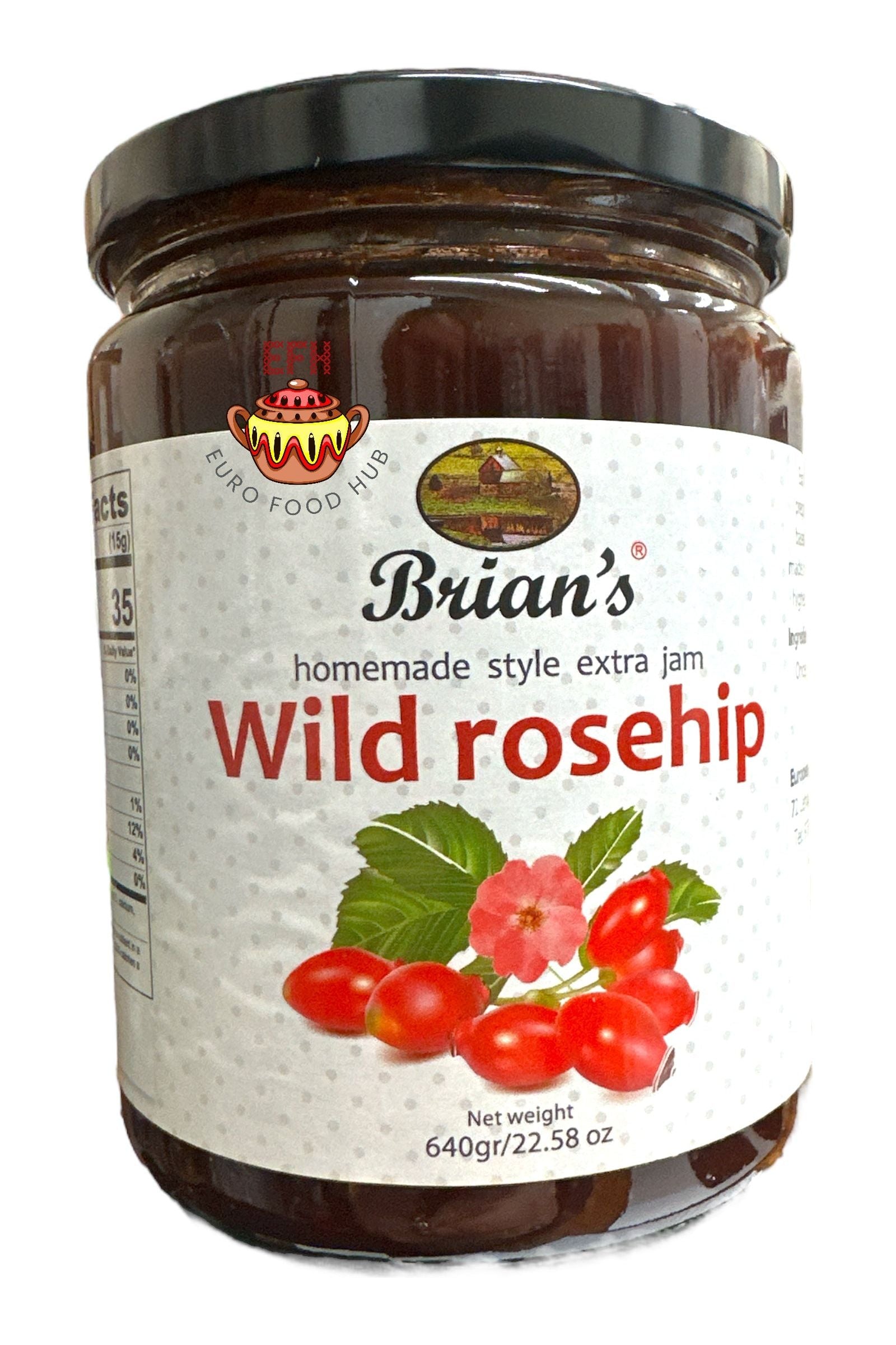 Brian's Homemade Style Jam - WILD ROSEHIP
