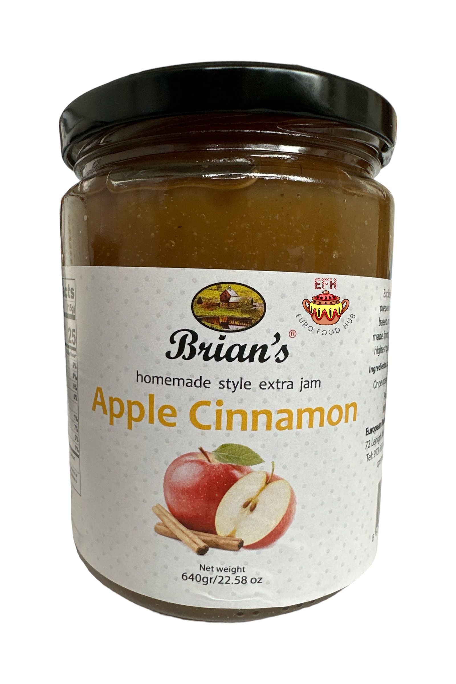 Brian's Homemade Style Extra Jam - Apple Cinnamon - 640g