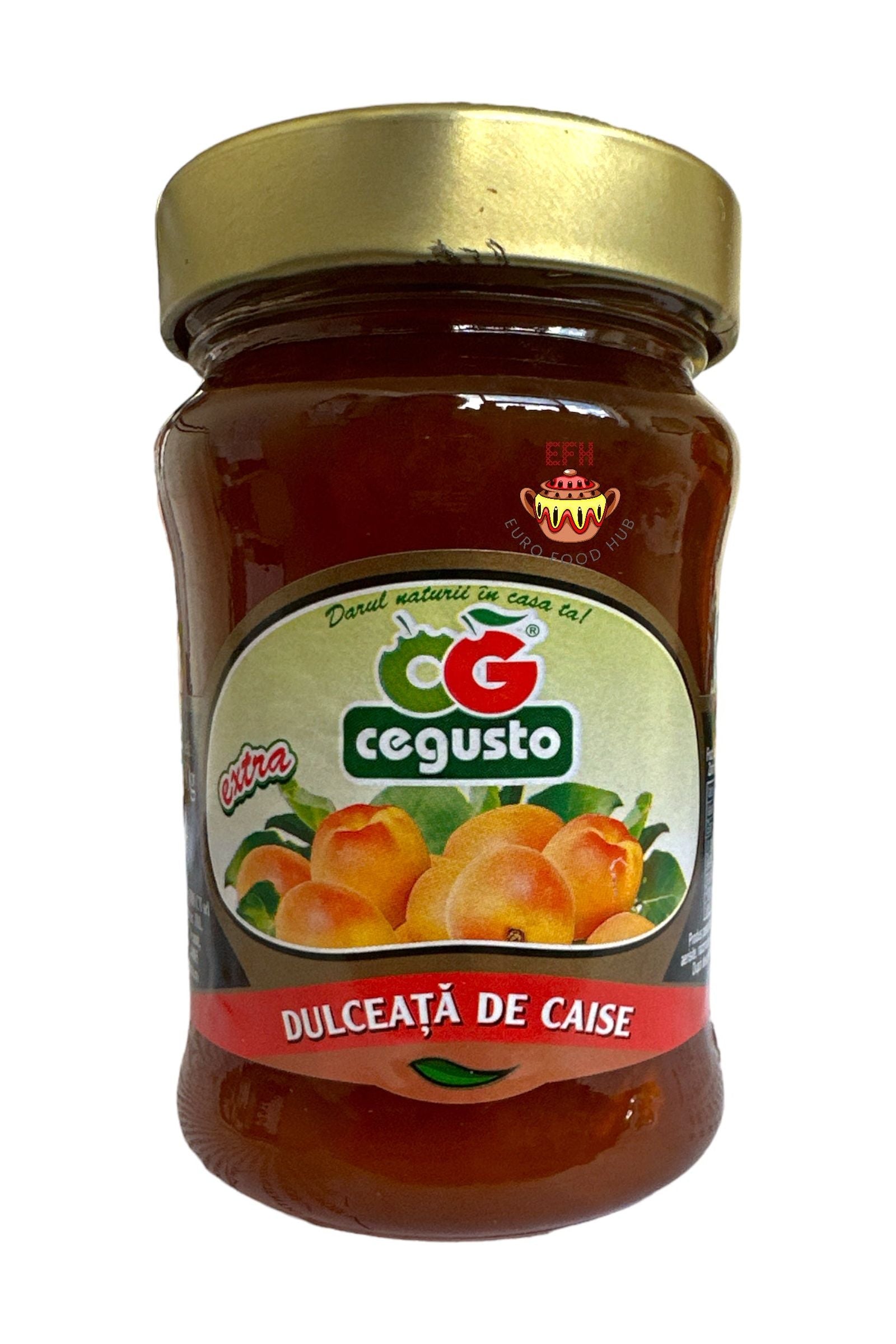 Apricot Preserves - Cegusto - Dulceata de Caise - 380g