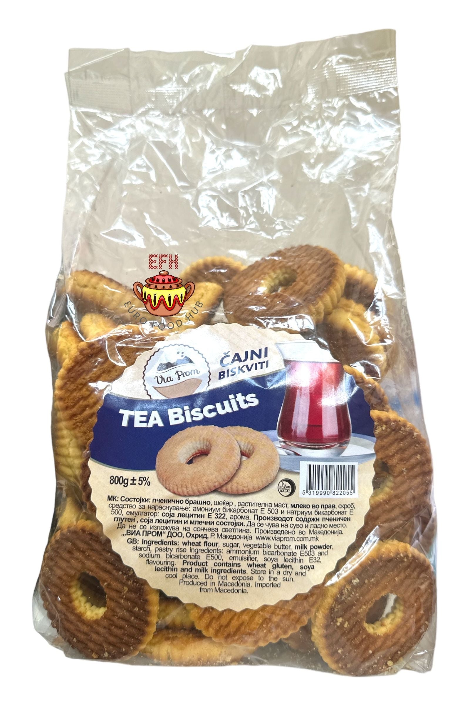 Via Prom - TEA COOKIE RINGS - 800g - Cajni Biskviti