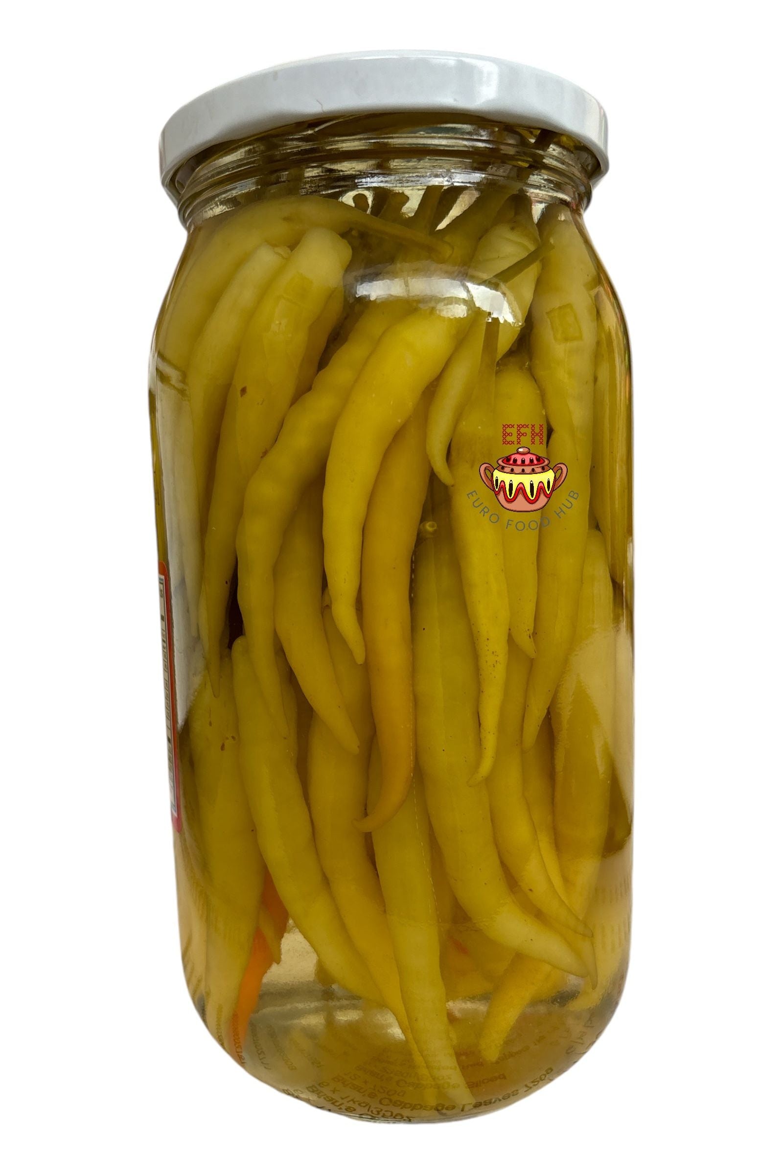 Brian's Yellow Fefferoni - Mild or Hot - 1000g