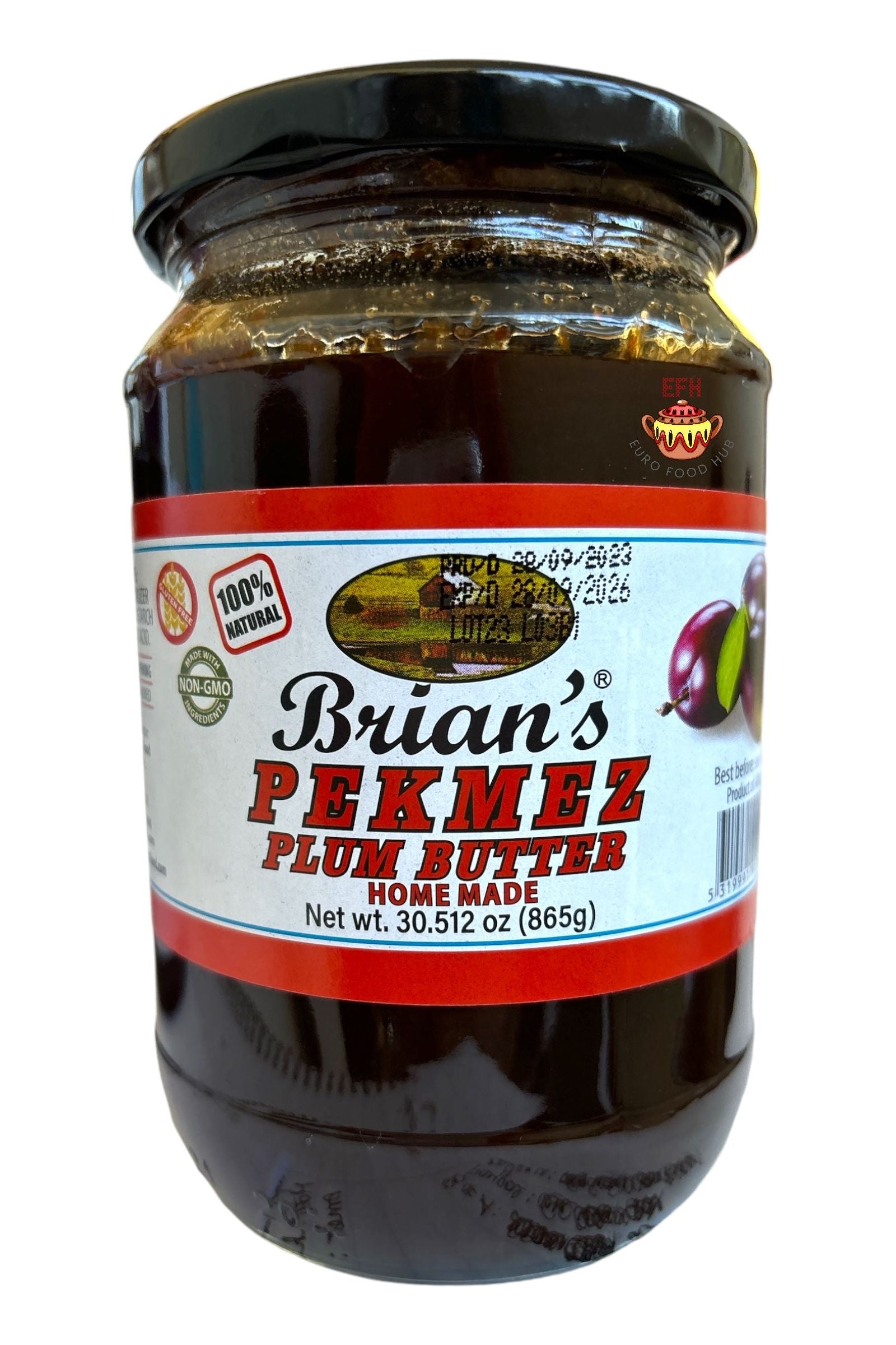 Brian's Homemade Style Jam PLUM Butter - PEKMEZ - 865g