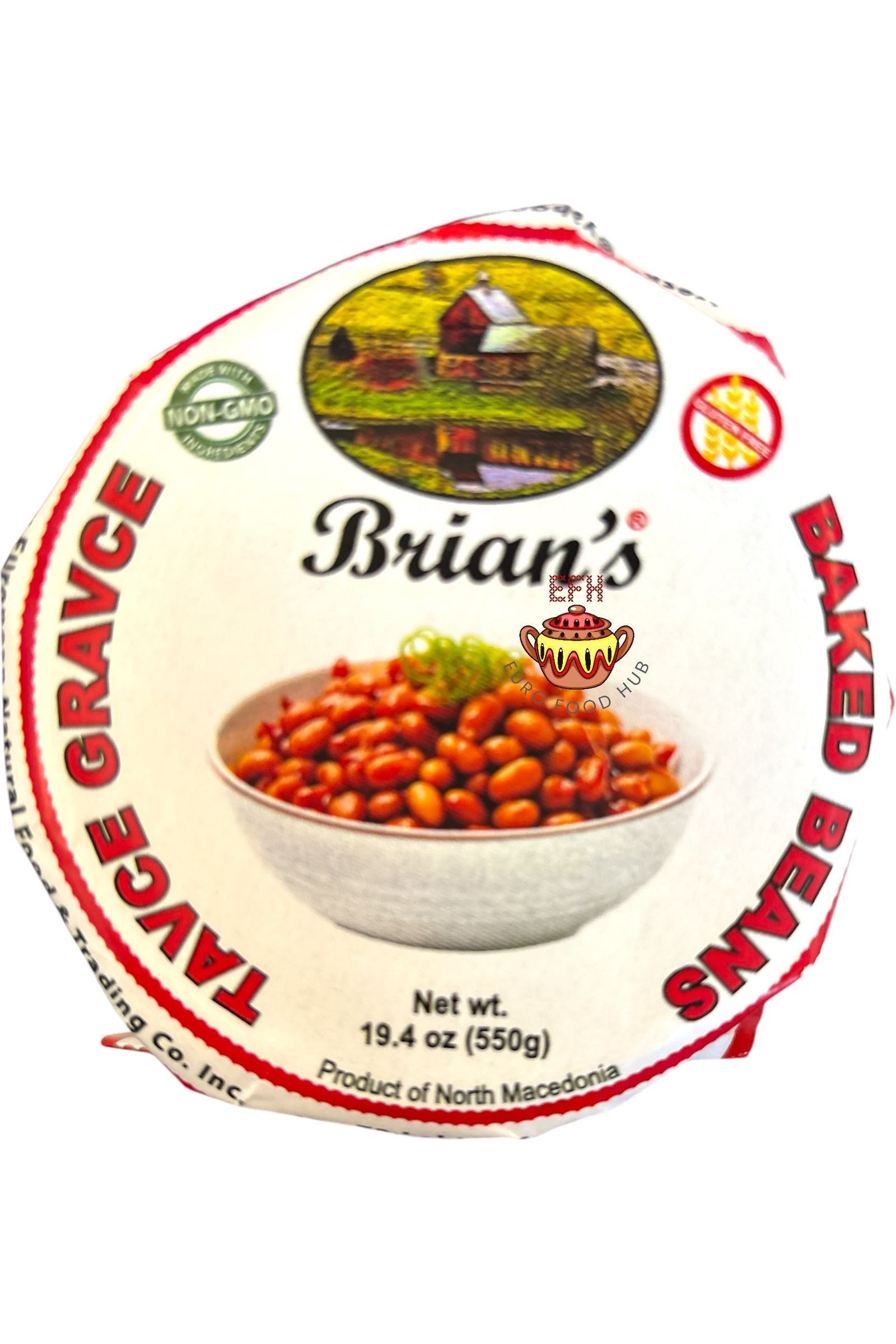 Brian's - Ready to Serve BAKED BEANS - Tavce Gravce - 550g