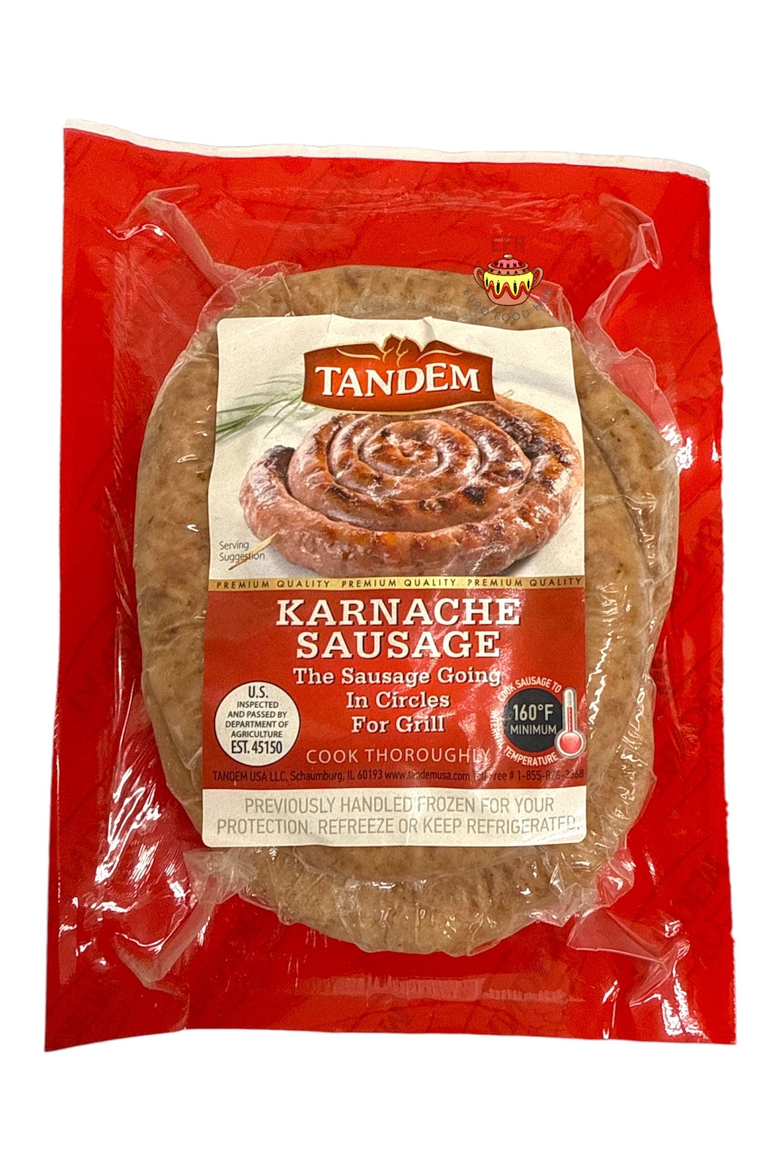 Bulgarian Spiral Sausage Grilling - KARNACHE - TANDEM