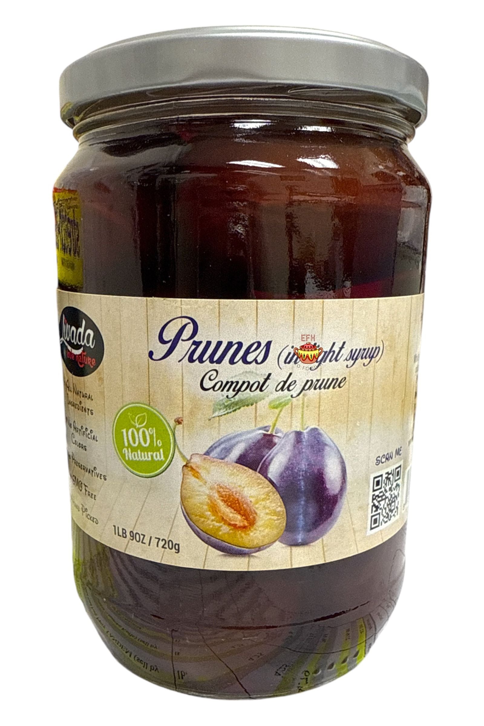 Whole Plums Compote - LIVADA - 720g