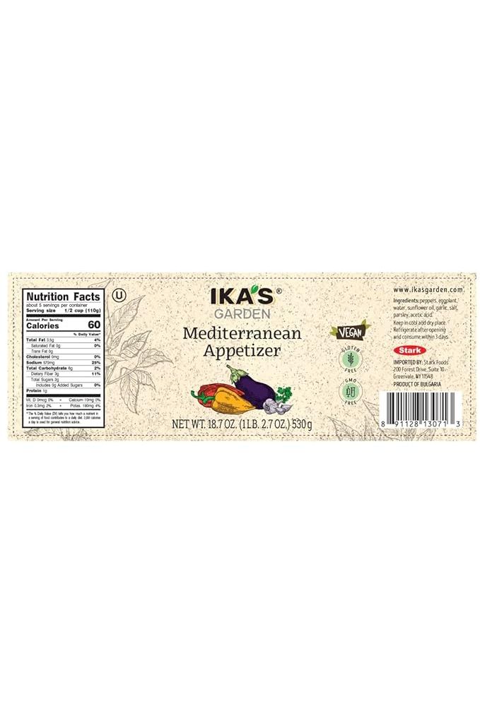 IKA's Garden - Mediterranean Appetizer - 530g