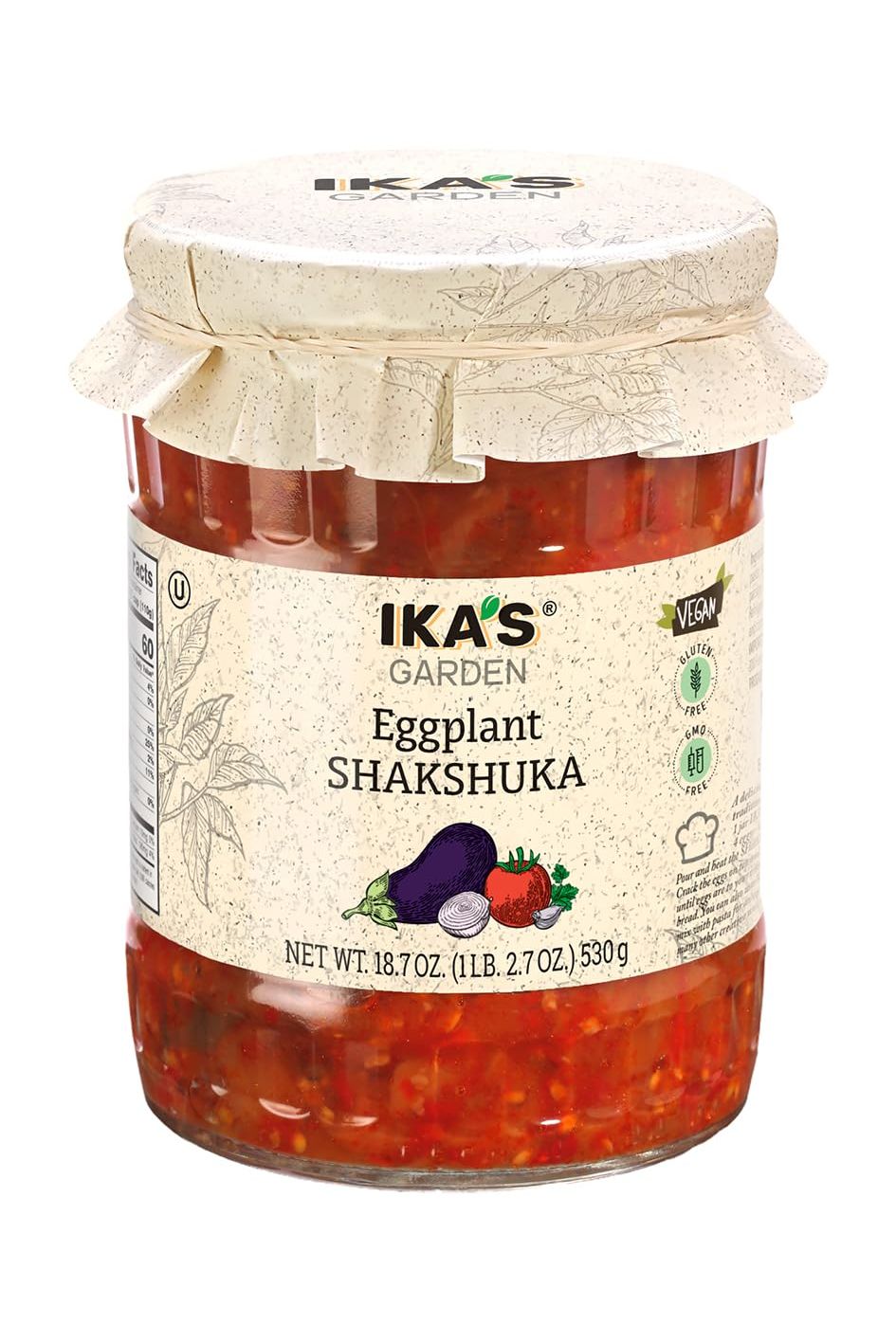 IKA's Garden - Eggplant Shakshuka - 530g