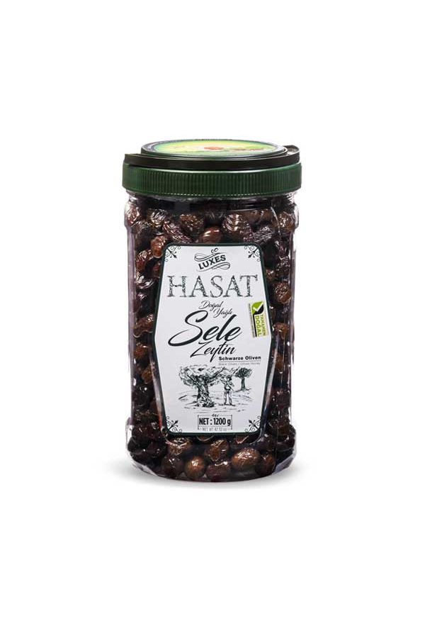IKRAM - Black Olives Hasat SELE - 1200g