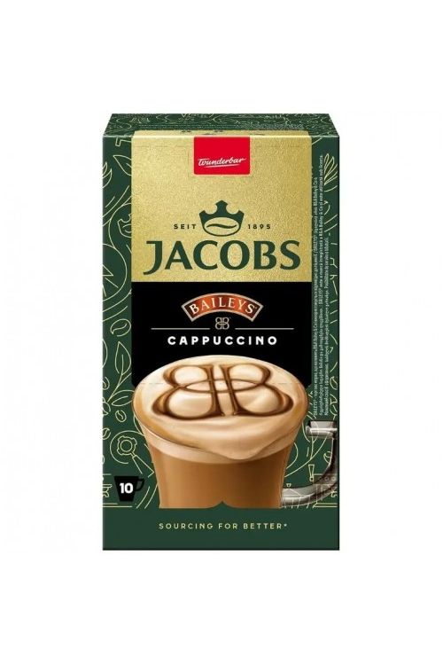 Jacobs Instant Coffee - BAILEYS Cappuchino - Box of 10