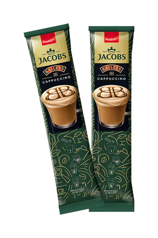 Jacobs Instant Coffee - BAILEYS Cappuchino - Box of 10