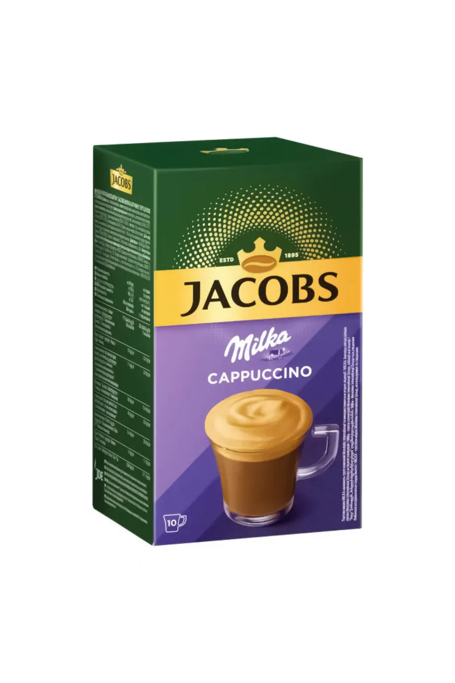 Jacobs Instant Coffee - MILKA Capuchino - Box of 10