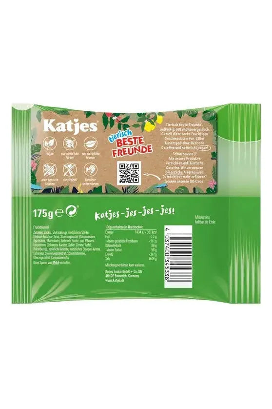 Katjes BESTE FREUNDE - 100% Vegan Gummies ANIMAL FRIENDS - 175g