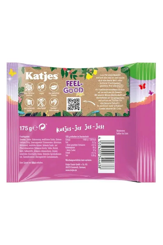 Katjes FEEL GOOD MIX - 100% Vegan Gummies - 175g